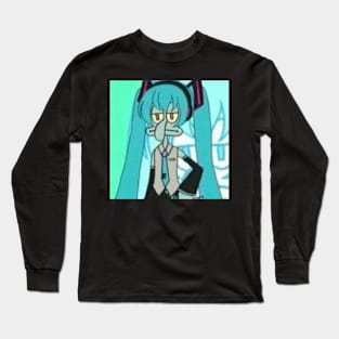 Funny Squidward Meme Long Sleeve T-Shirt